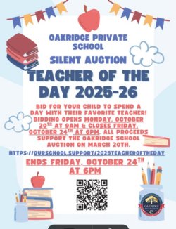 Teacher Silent Auction